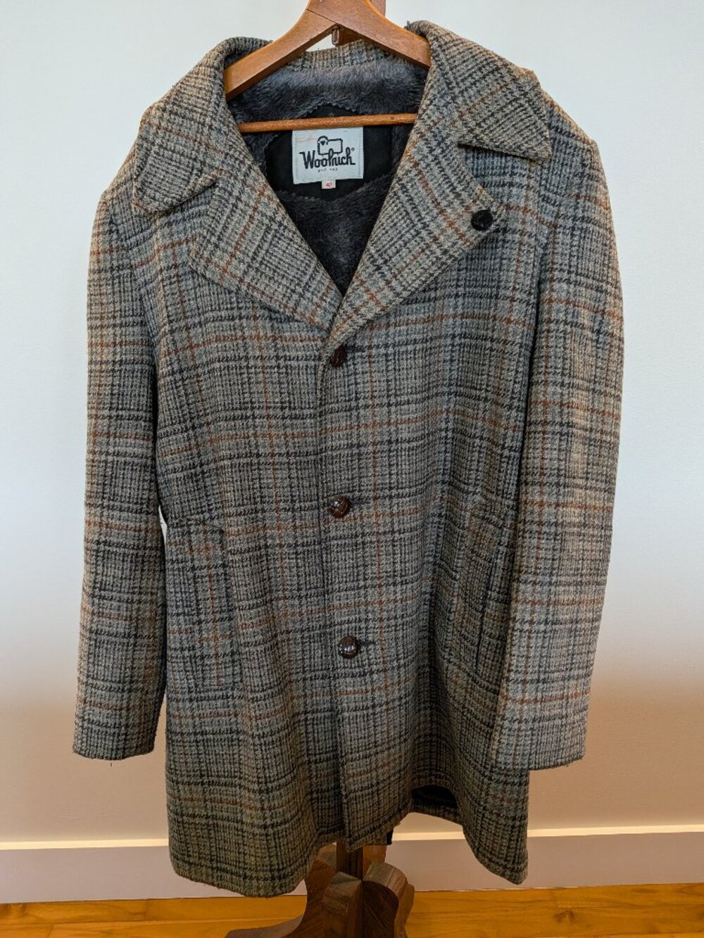 Vintage Woolrich winter coat